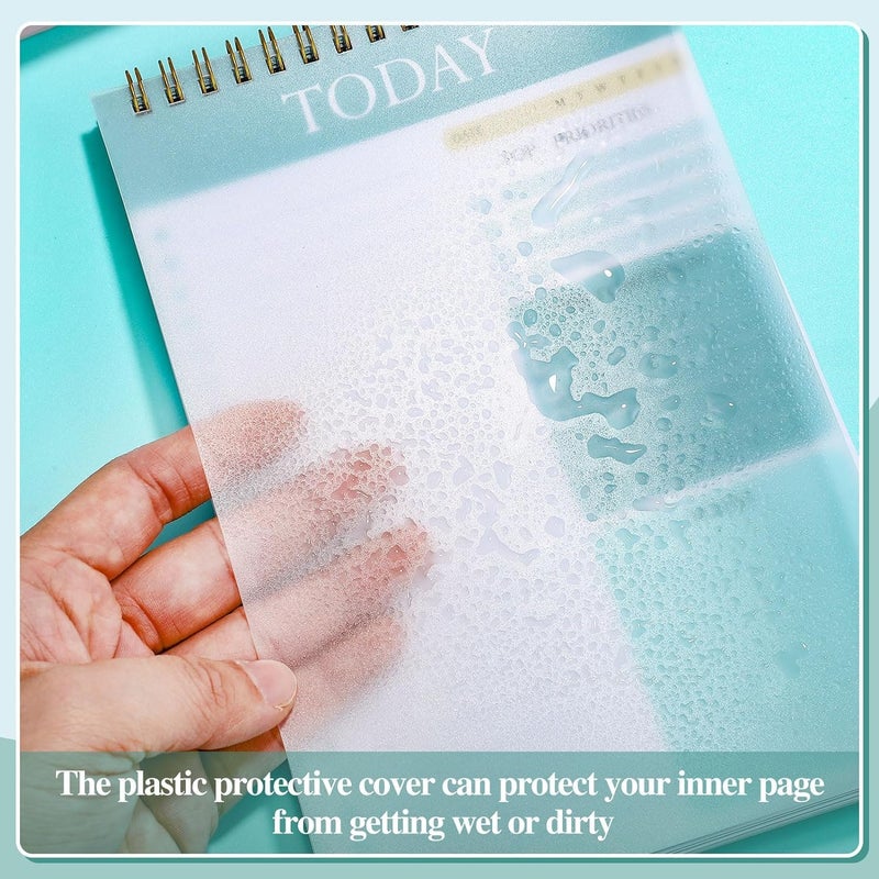 thboxes 2 حزم للقيام قائمة المفكرة، 104 صفحة للقيام قائمة دفتر A5 غير مؤرخة مخطط يومي المفكرة مع قائمة المهام اللوازم المدرسية مكتب المنزل - Image 3